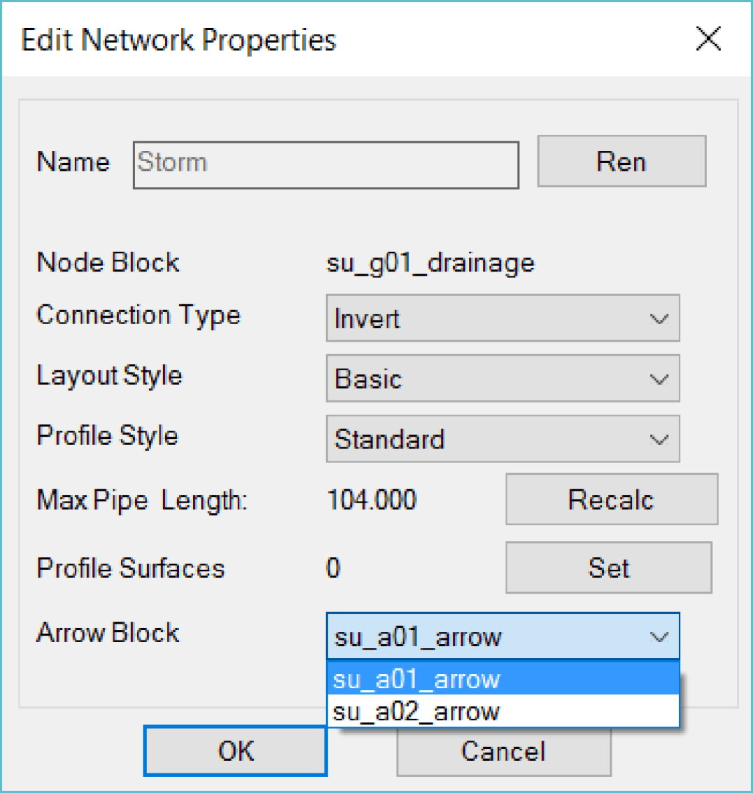 Edit Network Properties