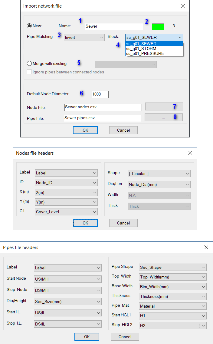 Import CSV and Text
