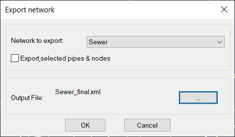 Exporting XML